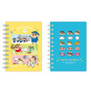 T's Factory Crayon Shin Chan Churutto A6 Ring Notebook Expressions Stand
