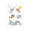 T's Factory Tom And Jerry Interior Sticker Doodle