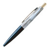 Anterique Stationers Mini Ballpoint Pen - 0.5 mm - Clear x Pitch Black