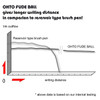  OHTO Fude Ball Bio Rollerball Pen - 1.5 mm - Sky Blue 