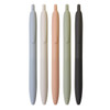  Uni Jetstream Lite Touch Ink Ballpoint Pen - 0.5 mm - Off Black Body - Black Ink 