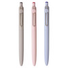  Uni-ball ZENTO Gel Pen - Basic Model - 0.5 mm - Light Gray Body - Black Ink 