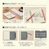  Zebra Pitan Gel Pen with Magnet Holder - 0.5 mm - Black Body 