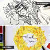  Kuretake Ai Liner Brush Pen - Ultra Fine - Gray 