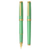  Platinum BISO Fountain Pen - Sparkle Mint Green - Medium - Limited Edition 