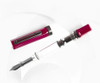  TWSBI ECO Plum w/ Onyx Fountain Pen - Extra Fine 