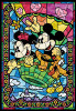 Tenyo Japan Jigsaw Puzzle D-300-285 Disney Balloon Journey Hologram (300 Pieces)