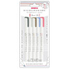  Zebra Mildliner Fine Double-Sided Marker - Fine Bullet / Extra Fine - 5 Color Set A 