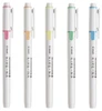  Pilot Kire-Na Double-Sided Highlighter - Fine / Bold - 5 Color Set - Basic 