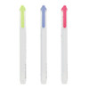  Sun-Star Ninipie Dual Tip Highlighter - 3 Pen Set B 