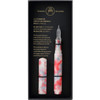  Teranishi Guitar Glass Pen with Cap - Aurora Long - Jelly Red 