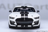 AUTOArt Autoart Ford Mustang Shelby GT500 White Black Stripe Preassembled 73095