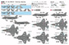  Pit-Road 1/700 JASDF Wings Set 5 (F-25A and F-35B) 