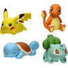 Furuta Choco Egg Pokemon 'The Three Starters' Collectible Figures BOX (10pcs)