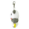 Sunlemon Fluffy Tutton Keychain Panda Gray