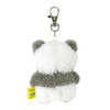 Sunlemon Fluffy Tutton Keychain Panda Gray