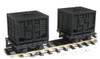 Tsugawa Yokou JT-06 Manure Transport Freight Cars 2 cars set (with Motor) (N scale)