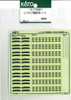 KATO 101755E1 Indonesia Railways Series 205 Sticker (N scale)