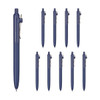 Mitsubishi Pencil Water Based Ballpoint Pen Uniball Zento Standard 0.5 Coastal 10 Pack UBNZSC05.10