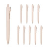 Mitsubishi Pencil Water Based Ballpoint Pen Uniball Zento Standard 0.5 Ivory 10 Pack UBNZSC05.46
