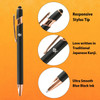 ZENTO Flow Model Ballpoint Pen Fluorite 0.38mm Ink Color Black UBNZF38.8 Original Stylus Ballpoint Touch Pen Included