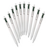 Mitsubishi Pencil Gel Ballpoint Pen Uni Ball One 0.38 Green Black 10 Pack Box UMNS38.7