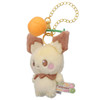 Takara Tomy A.R.T.S Pokemon PokePeace Pichu Plush With Chain (Colorful Version)
