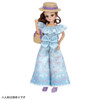 Takara Tomy Licca-Chan Dress LW-07 Blue Vacation Dress-Up