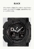 CASIO G-SHOCK GA-100-1A1JF Black Mens
