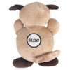 [PET TOY] Dog Chew Plush Silent Animal Toy With Whistle 28000 Hz High Frequency Sound Inaudible To Humans Pet Toy