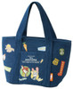  Skater Zootopia Insulated Denim Lunch Tote Bag 