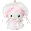  Sanrio Sanrio My Melody Mascot Holder White Frill 010014 