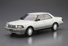  Aoshima The Model Car 1/24 Toyota UZS131 Crown Royal Saloon G '89 Plastic Model 