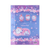 Other Five Piece Die Cut Clear File Set Chiikawa Special Yozakura 