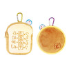  T's Factory Doraemon Dorayaki Plush Zipper Mascot With Carabiner 