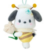 Sanrio Pochacco Mascot Holder Flower Loving Bee 686140