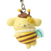  Sanrio PomPom Purin Keychain Flower Loving Bee 793388 