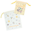Sanrio Other Drawstring Pouch 2 Piece Set (Flower Loving Bee) Characters 793531