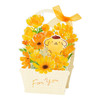 Sanrio PomPom Purin Multipurpose Greeting Card Flower Basket MU329-6 879061