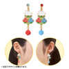  Pokemon Center Original Earrings Midare Zaki Roserade 
