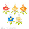  Pokemon Center Original Tiny! Mascot Midarezaki Flabebe (Red Flower) 