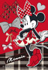 Yanoman Jigsaw Puzzle Classical Ribbon / Minnie Mouse (70 Pieces) 