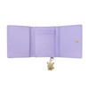 Pokemon Center Original Kiss Lock Mini Wallet Pattern Illustration Purple