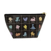 Pokemon Center Original Boat Shaped Pouch Silhouette Colorful