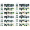 Tomytec Bus Collection 36th Release (All 12 Types Plus Secret) (N scale)  BOX(12pcs)