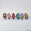 Square Enix Final Fantasy Pixel Remaster Build Charm Collection Vol.2 Box (6pcs)