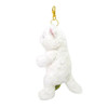  Sunlemon Sleeping Peacefully Lap Cat Keychain Persian White 