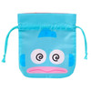 Sanrio Hangyodon Pouch and Drawstring Bag Bad Badtz Maru Funny Face Design 753548