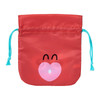Sanrio Hangyodon Pouch and Drawstring Bag Bad Badtz Maru Funny Face Design 753548