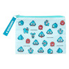 Sanrio Hangyodon Pouch and Drawstring Bag Bad Badtz Maru Funny Face Design 753548